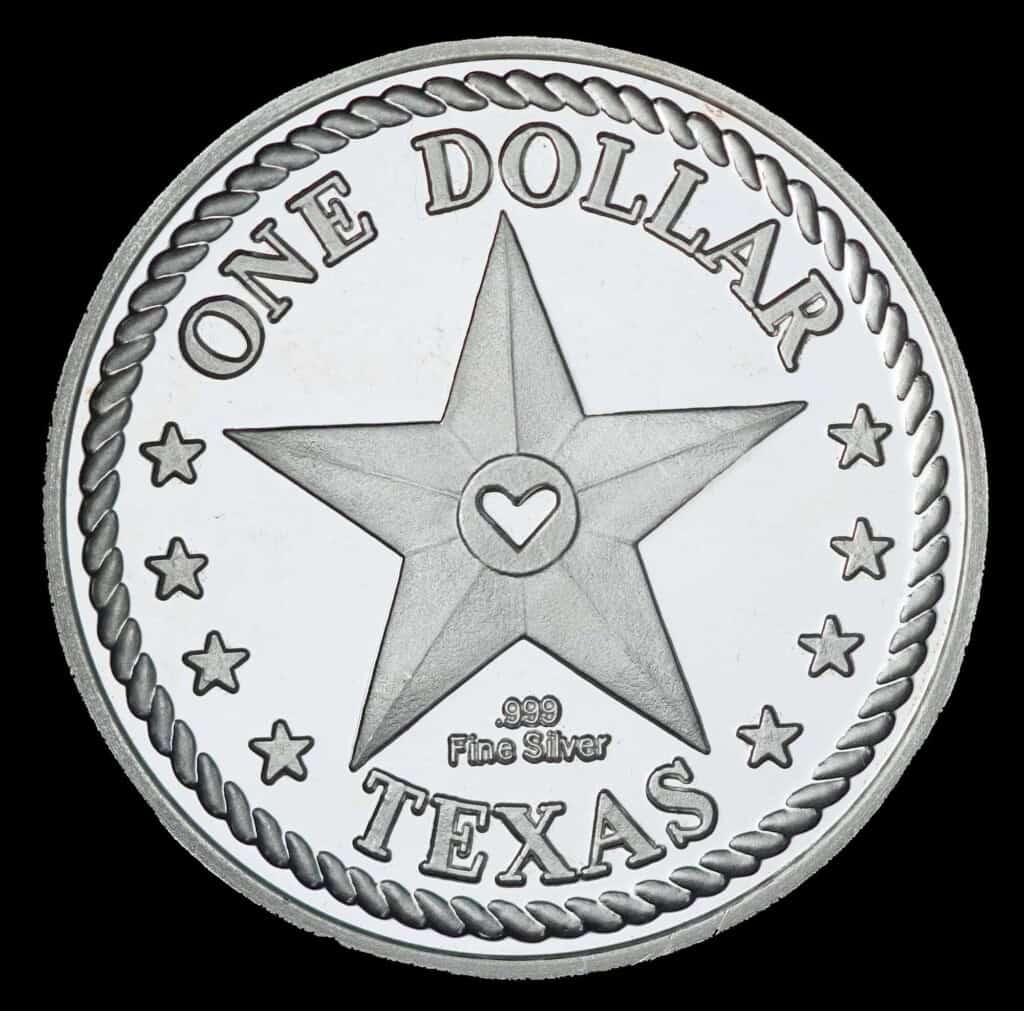 2002 Texas Silver Dollar – Trail Drivers Reverse