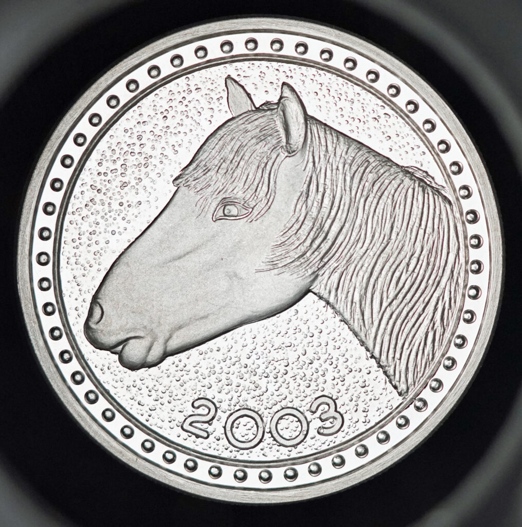 2003 Texas Dollar Texas Mustang obverse