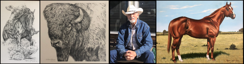 Artist Steve Rogers and his work