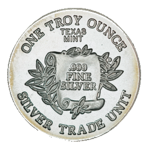 The Texas Mint 1 oz silver Round