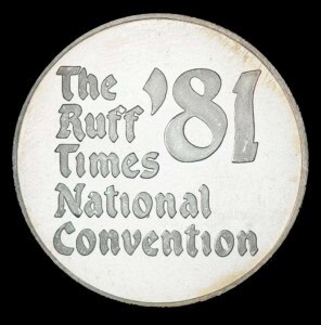 1981 Ruff Times National Convention obverse