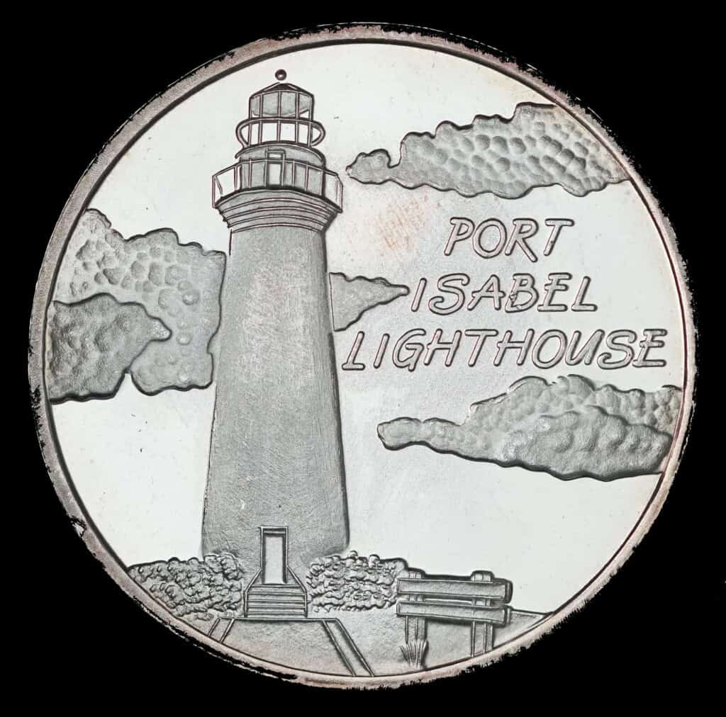 1985 Port Isabel Lighthouse Obverse