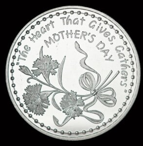 1986 Mothers Day Silver Round