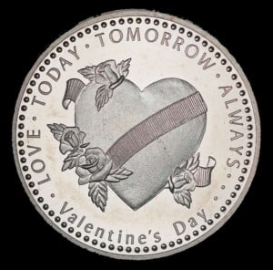1985 Valentines Day obverse