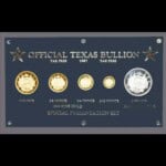 1987 Official Texas Bullion Special Presentation Set