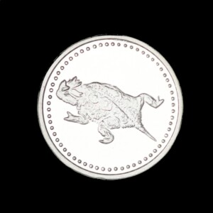 2005 Texas Horned Toad Silver Dime obverse