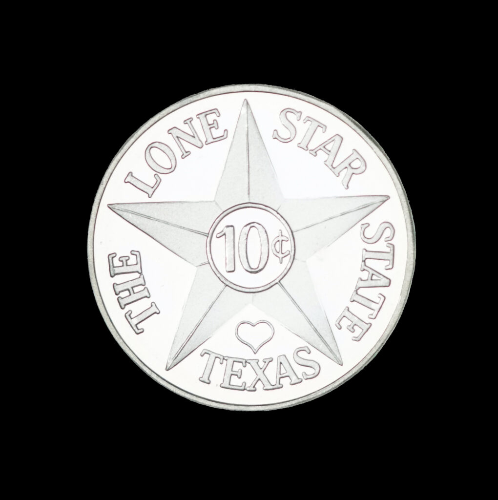 2005 Texas 10c Horned Toad Reverse