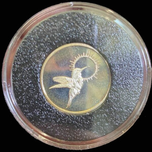 2007 Texas Hummingbird Silver Dime obverse