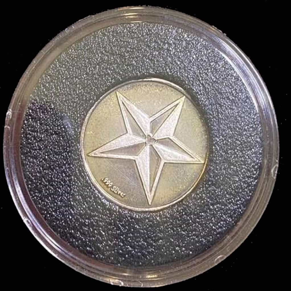 2007 Texas Hummingbird Silver Dime Reverse