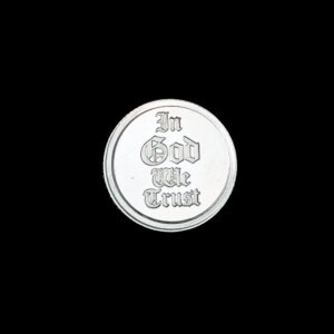 2021-present Huntsville Coin 1 Gram Silver Round reverse
