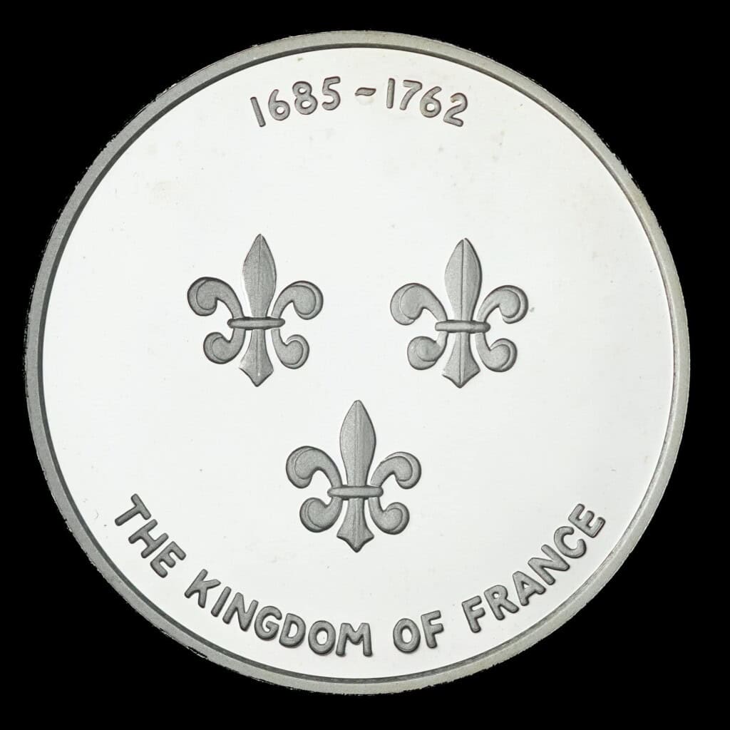 1986 Texas Sesquicentennial Logo Silver Medallion – France (Tri-State) Obverse