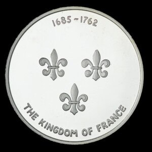 1986 Texas Sesquicentennial Logo Silver Medallion – France (Tri-State) obverse