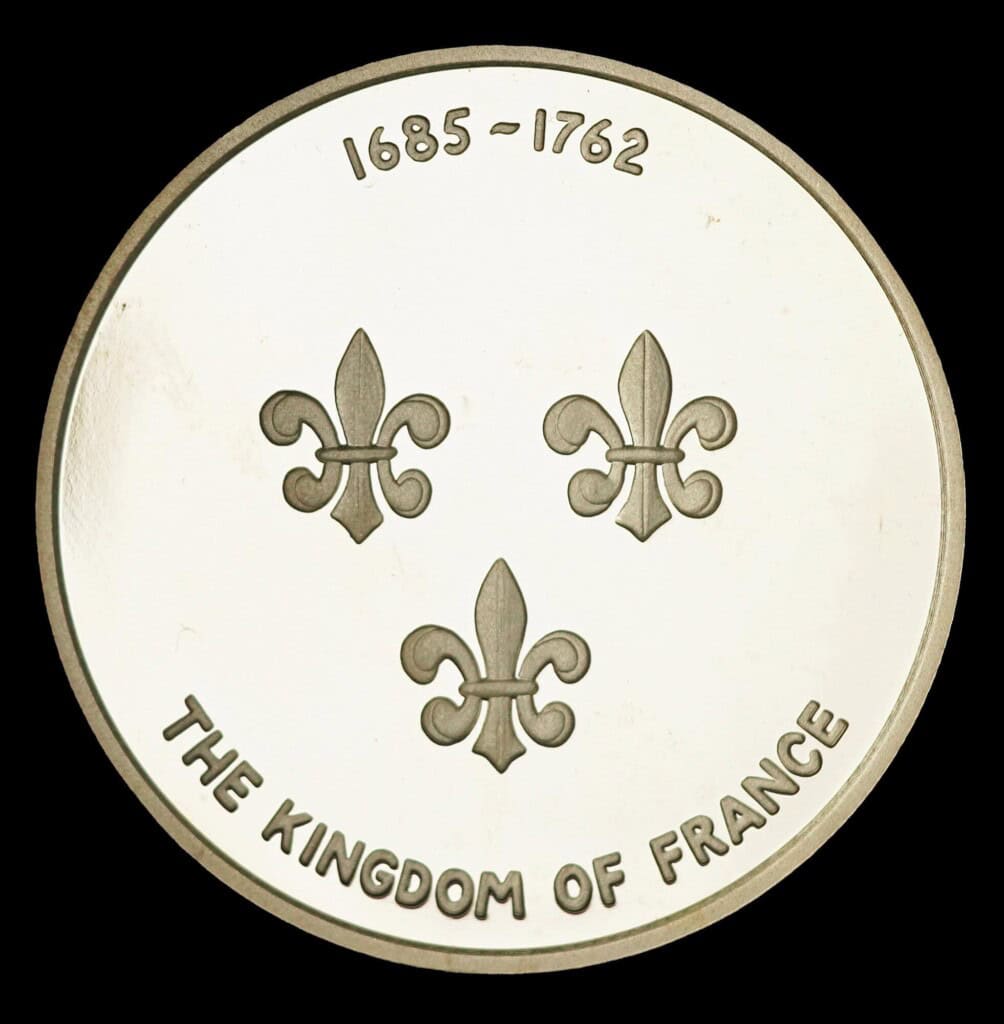 1986 Texas Sesquicentennial Logo Silver Medallion – France (JM) Obverse
