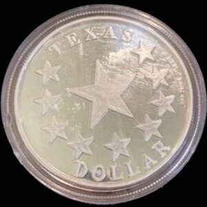 2009 Texas Silver Dollar – Boy Leading Horse reverse