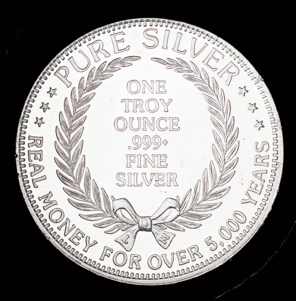 2012 Wright-Way Silver Round Reverse