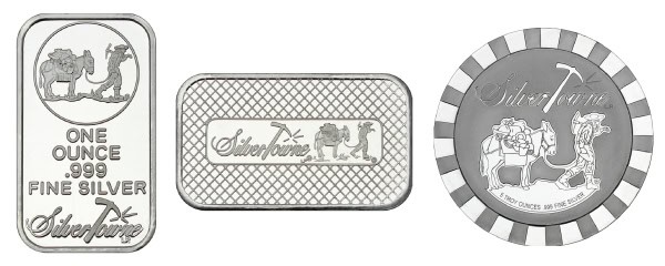 Silvertowne Mint bars and Rounds
