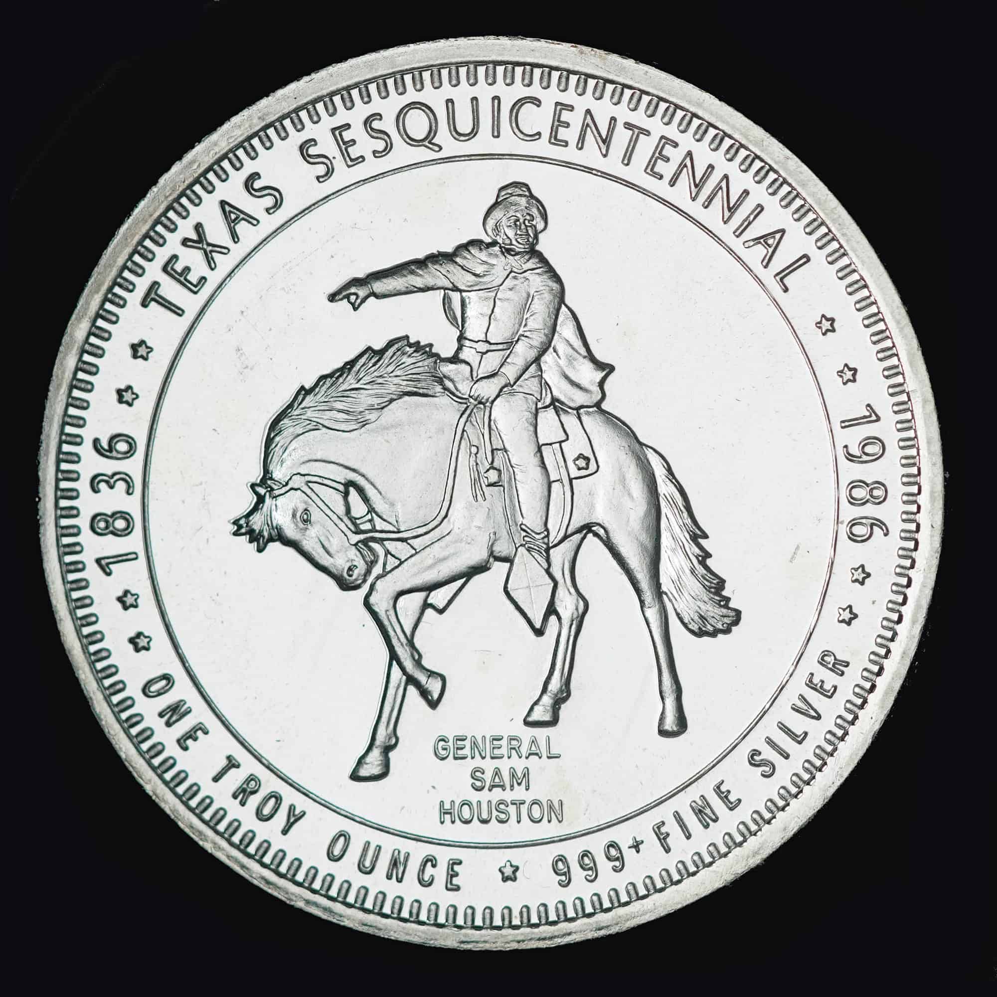 1986 Sam Houston Alamo and Star Sesquicentennial