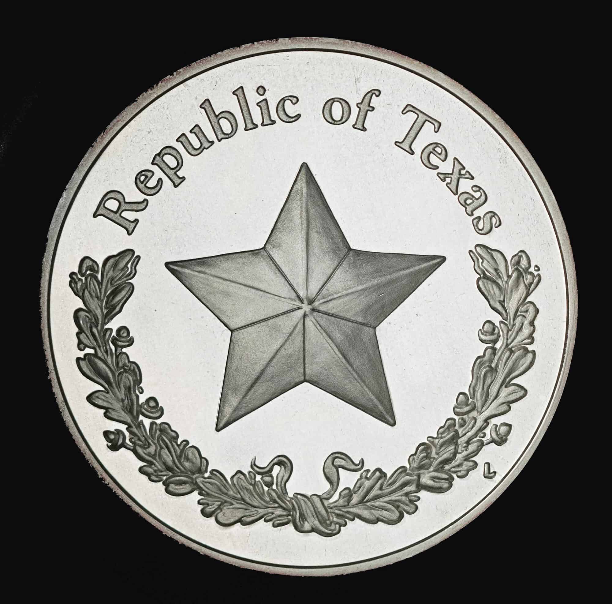 1999 Republic of Texas Silver Round