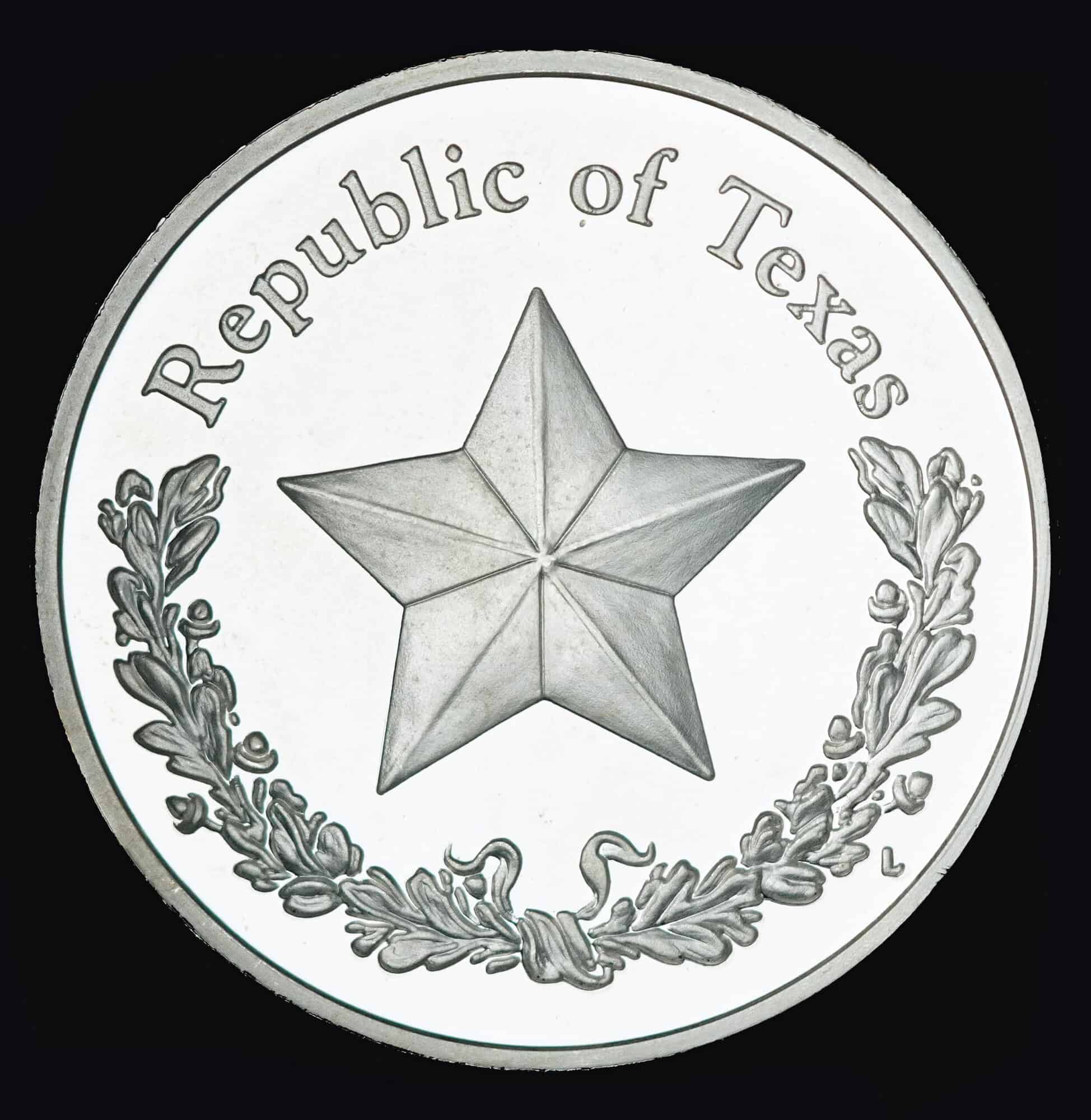 2000 Republic of Texas Silver Round