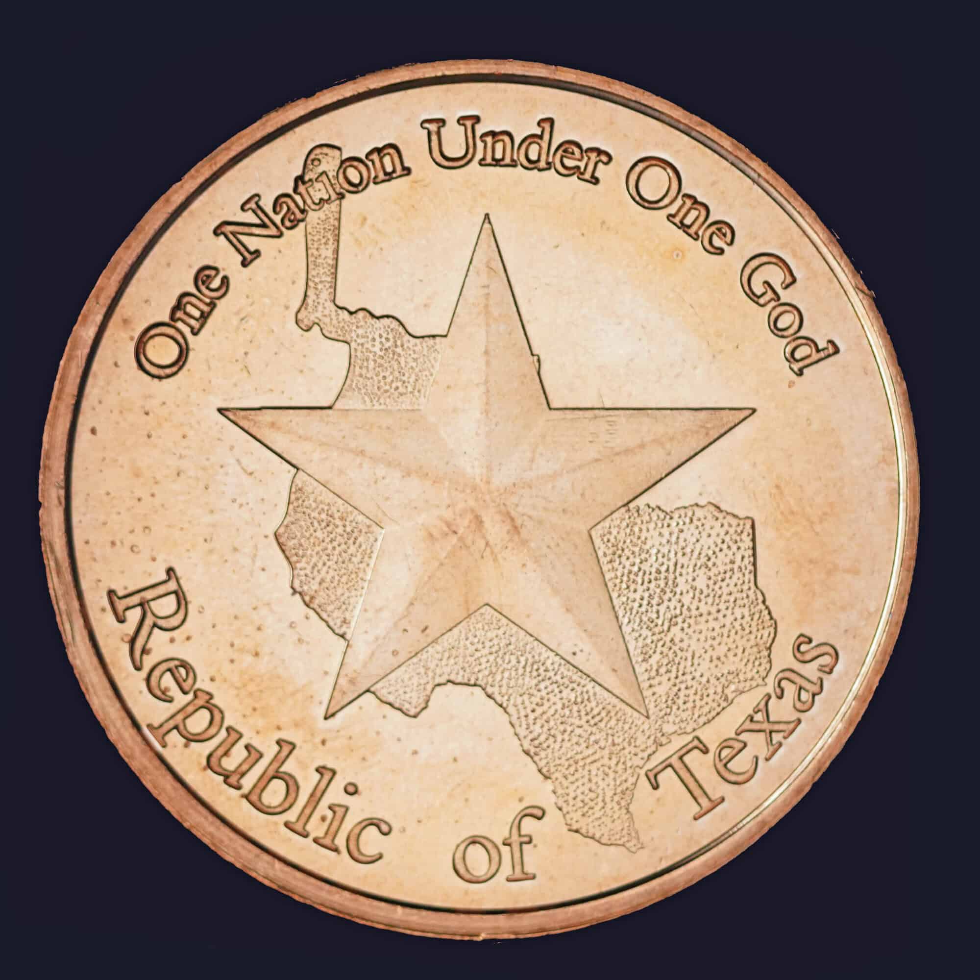 2010 Republic of Texas Copper Round