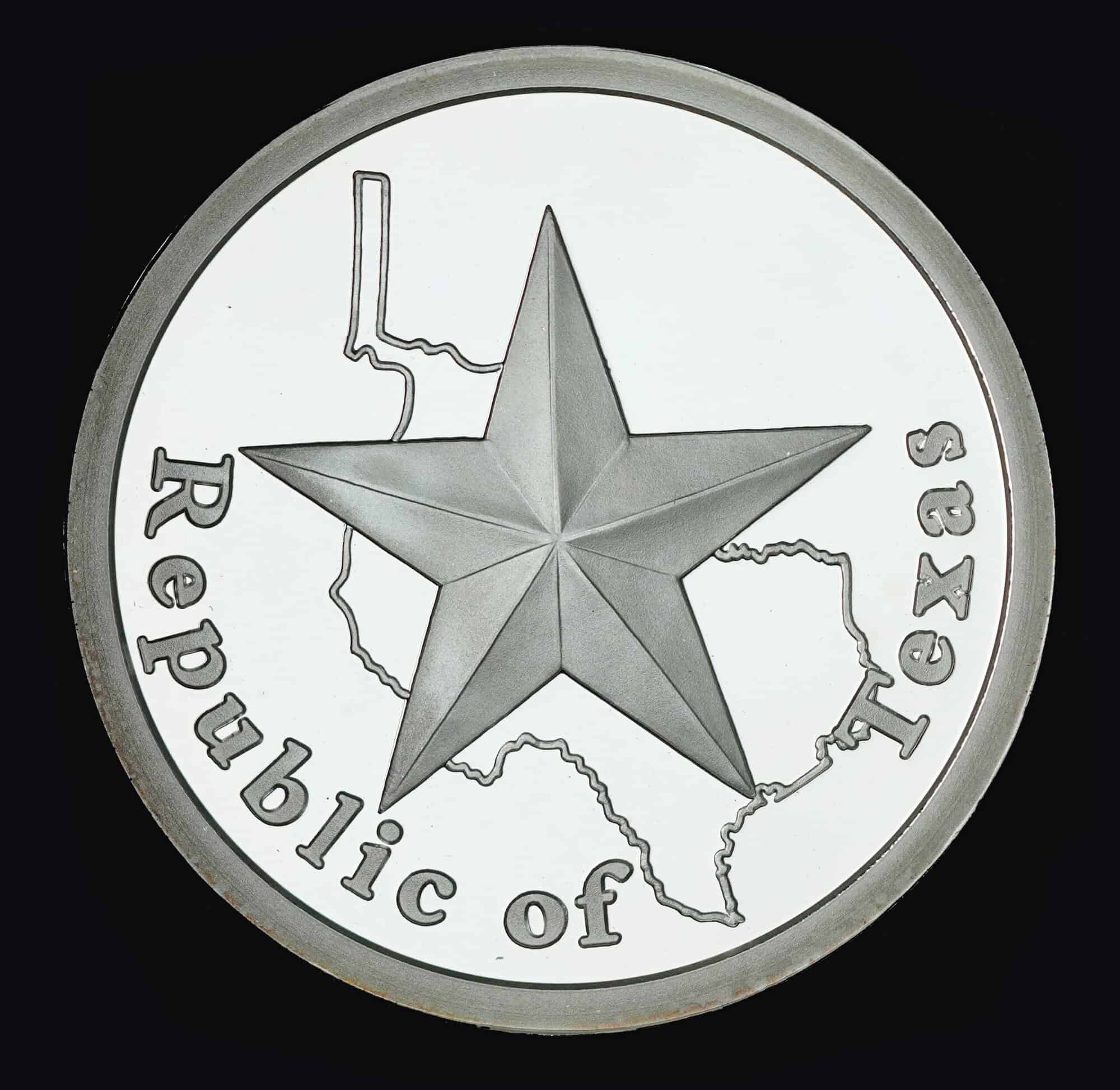 2010 Republic of Texas Silver Round