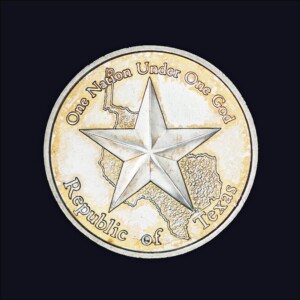 2011 Republic of Texas Half Ounce Silver Round