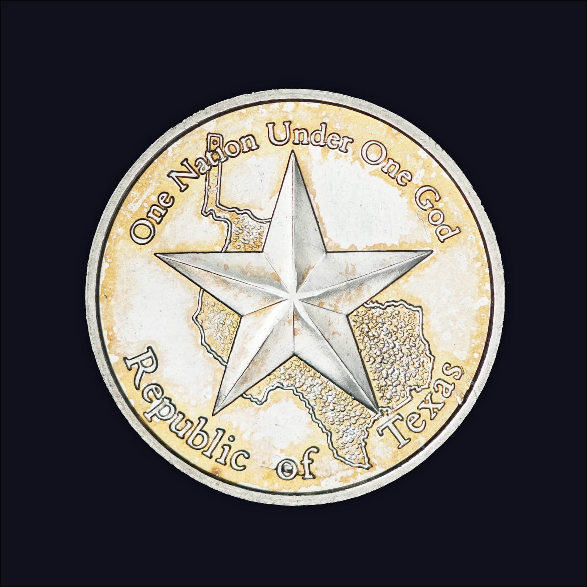 2011 Republic of Texas Half Ounce Silver Round obverse