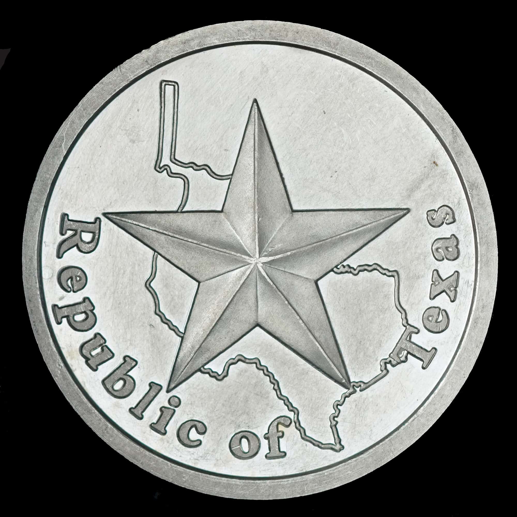 2013 Republic of Texas 1 oz Silver Round obverse
