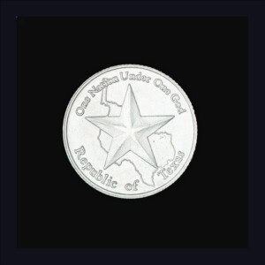 2014 Republic of Texas 1/10th oz Silver Round obverse