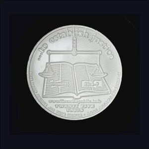 2015 Republic of Texas Half Ounce Silver Round reverse