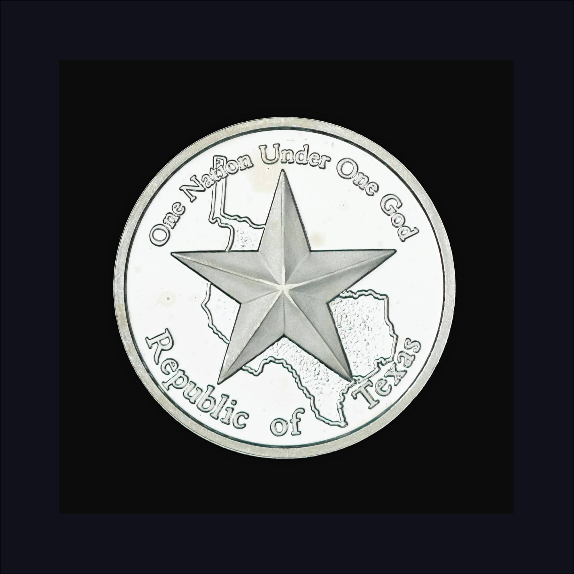 2018 Republic of Texas Quarter Ounce Silver Round obverse