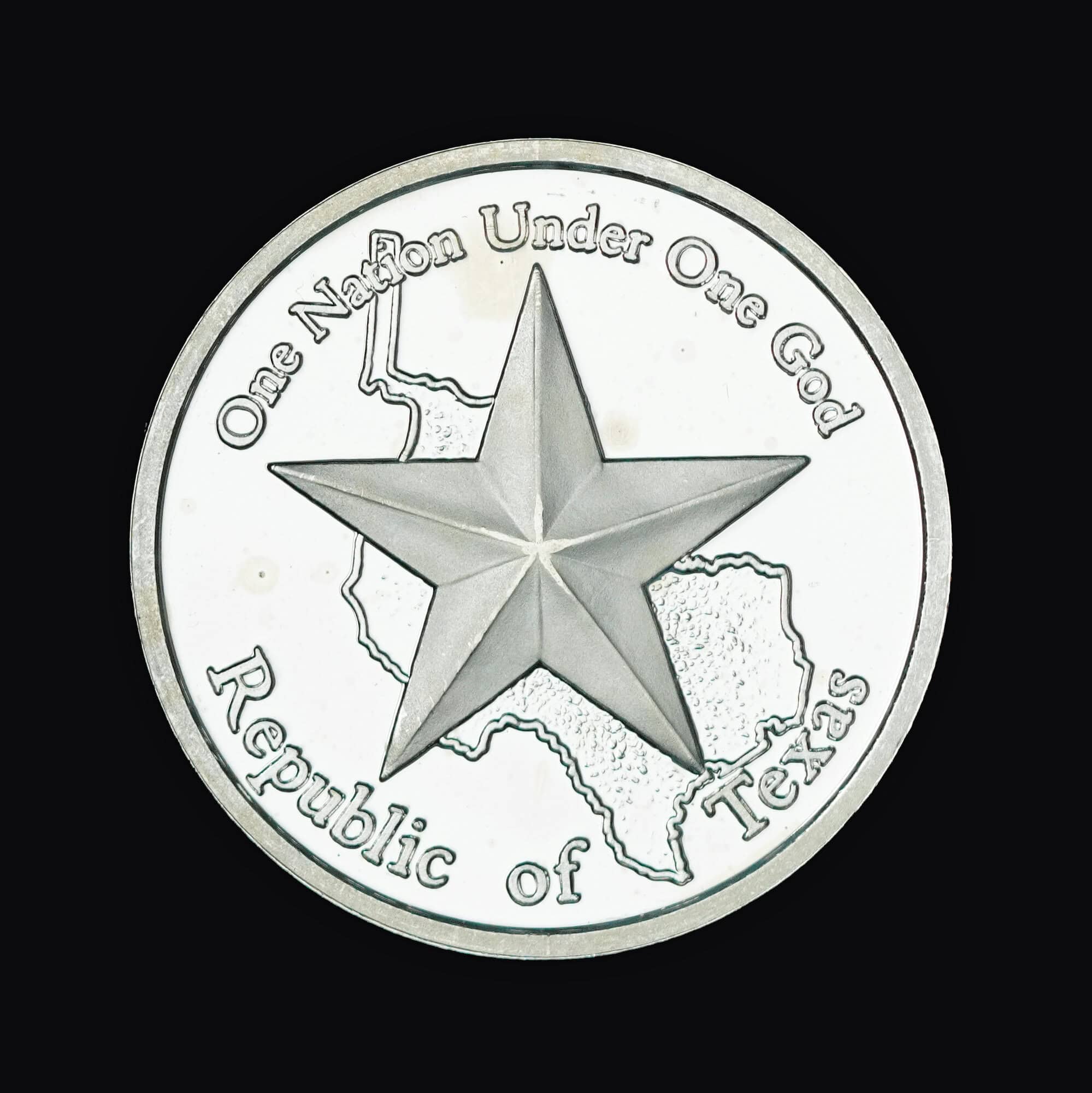 2018 Republic of Texas Quarter Ounce Silver Round