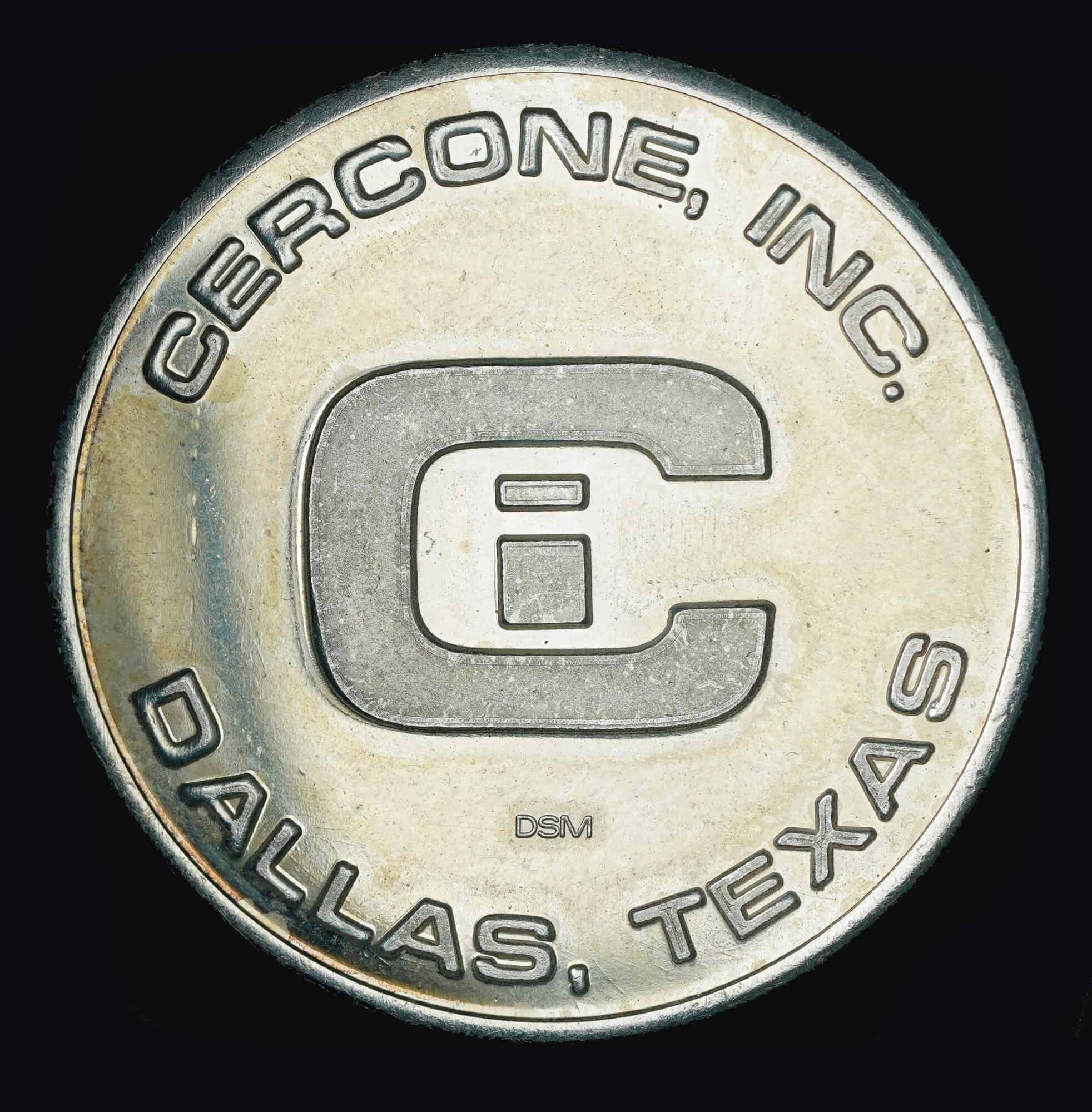 1982 Cercone, Inc. Silver Trade Unit