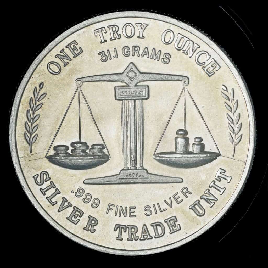 1982 Cercone Inc. Silver Trade Unit Reverse