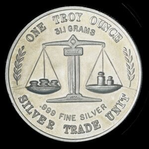 1982 Cercone Inc. Silver Trade Unit reverse