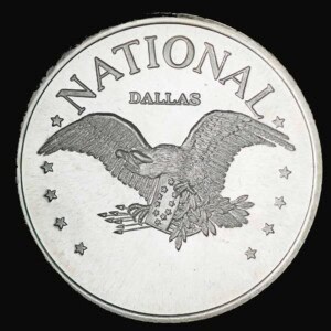 1982 National Dallas Silver Trade Unit obverse