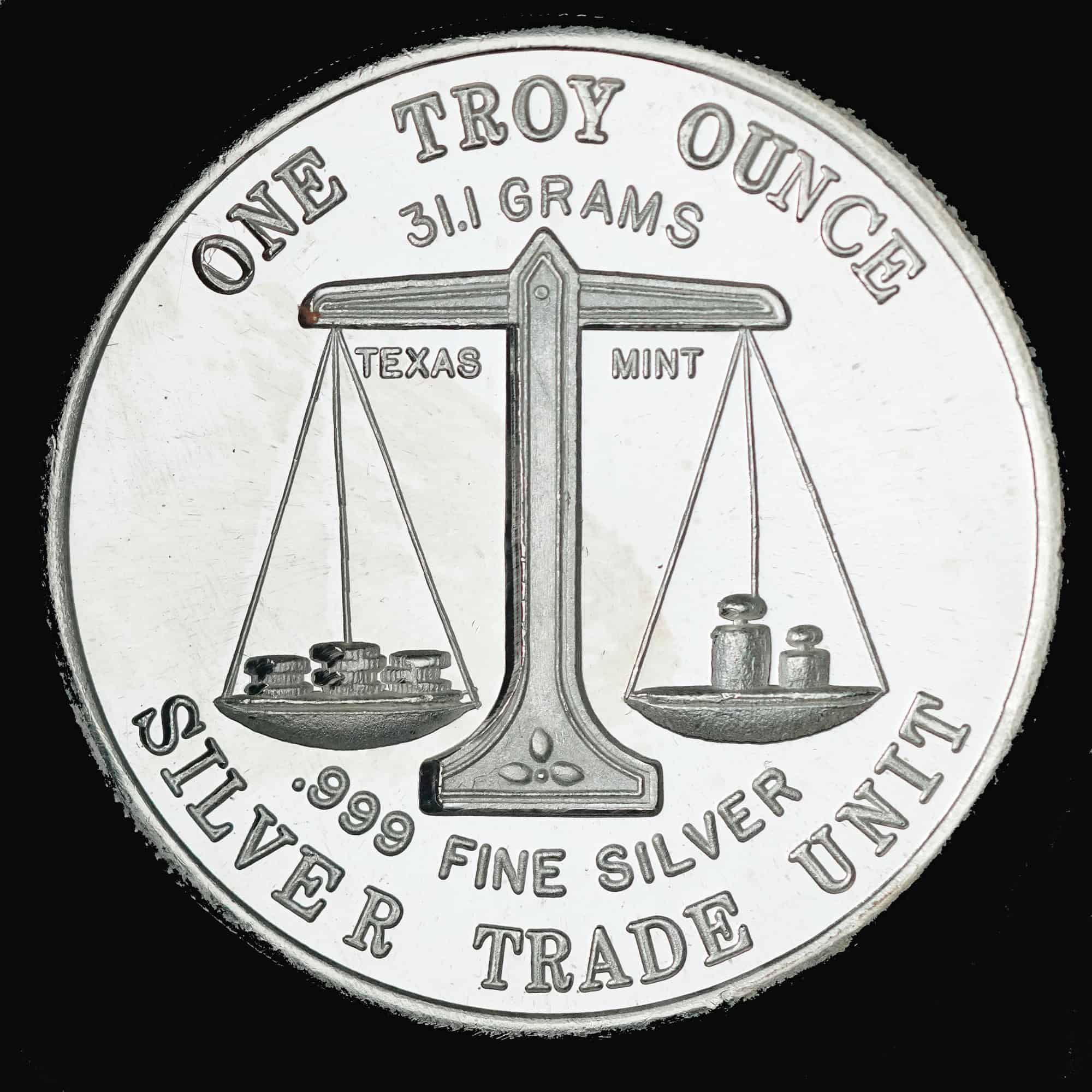 1982 National Dallas Silver Trade Unit Reverse