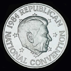 1984 Republican National Convention Silver Round