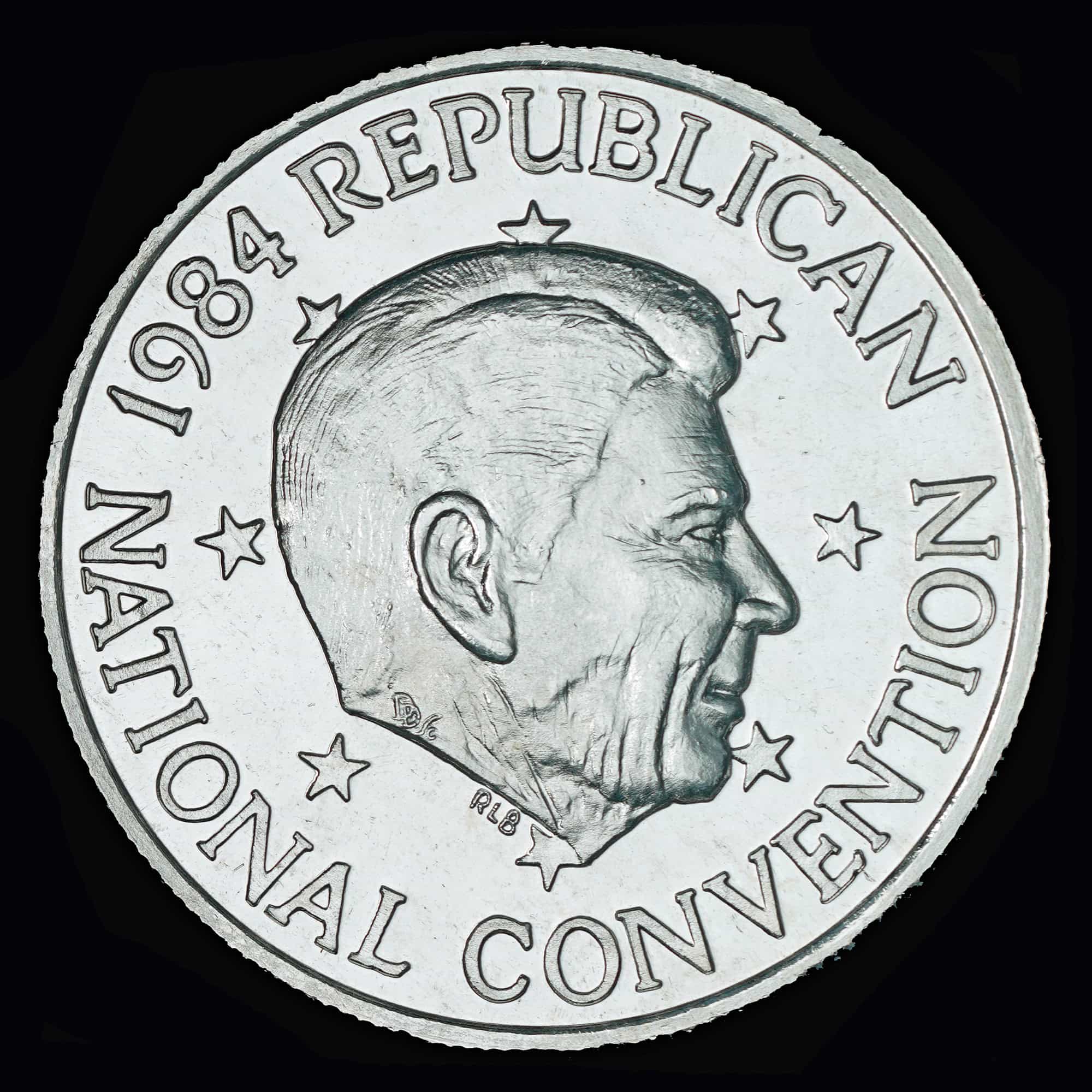 1984 Republican National Convention Silver Round obverse