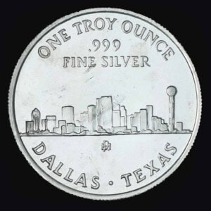 1984 Republican National Convention Silver Round reverse