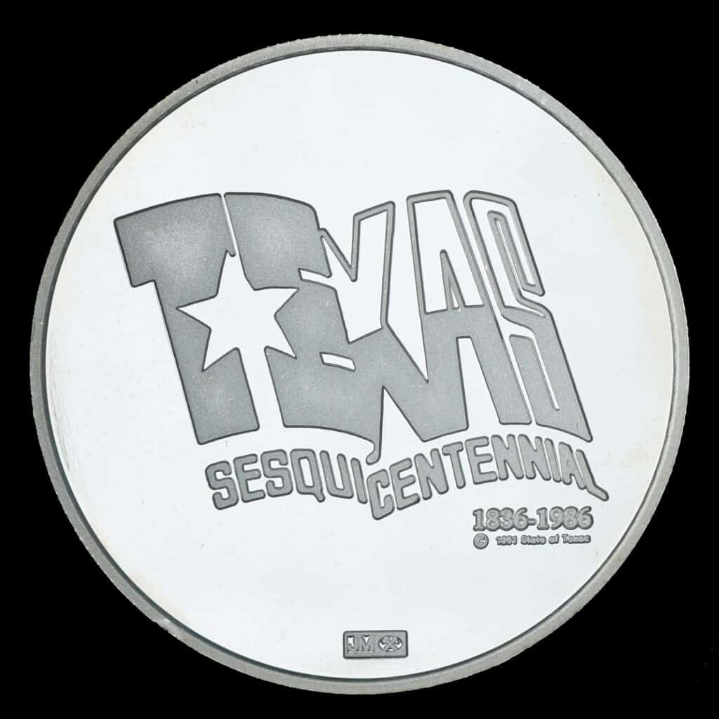 1986 Texas Sesquicentennial Logo Medallions – Six Crests