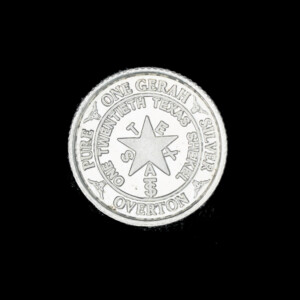 2004 Republic of Texas One Twentieth Texas Shekel obverse