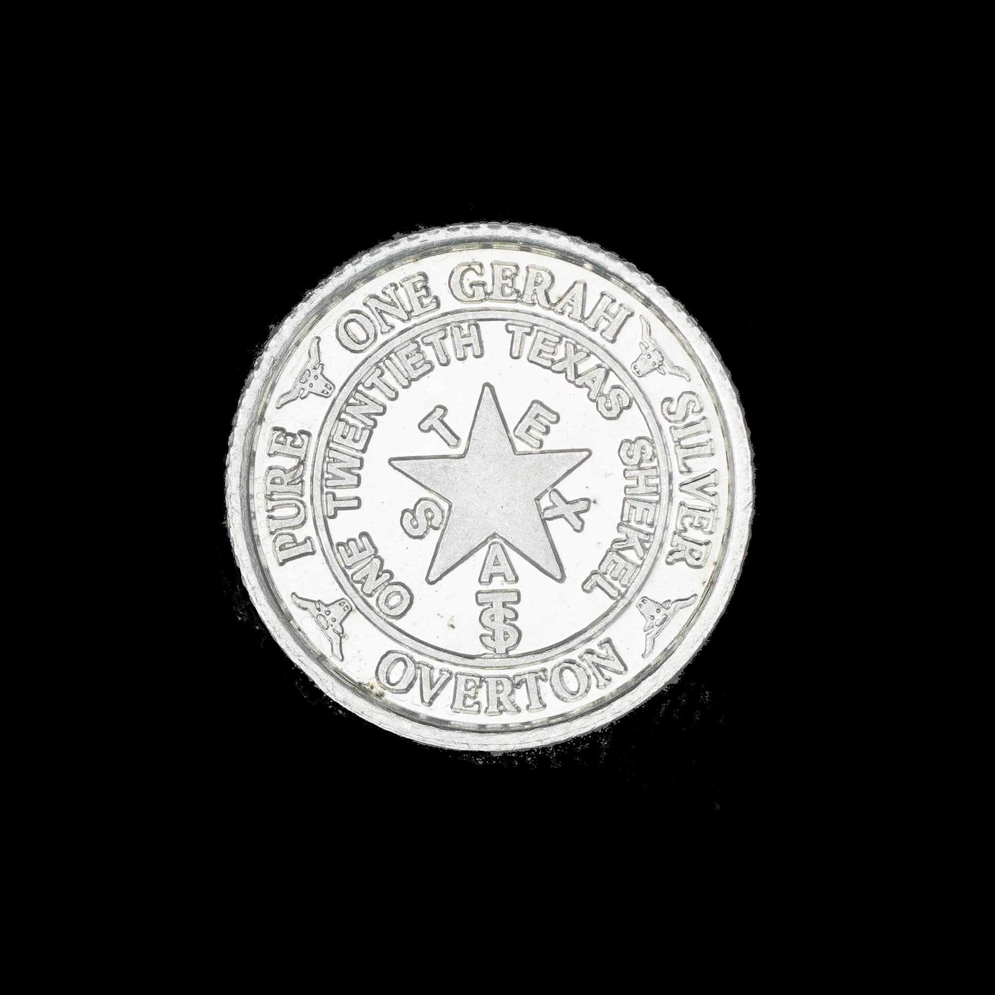 2004 Republic of Texas One Twentieth Texas Shekel