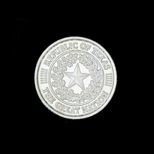 2004 Republic of Texas One Twentieth Texas Shekel reverse