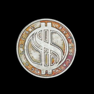 2010 Go Local Buy Local Silver Round