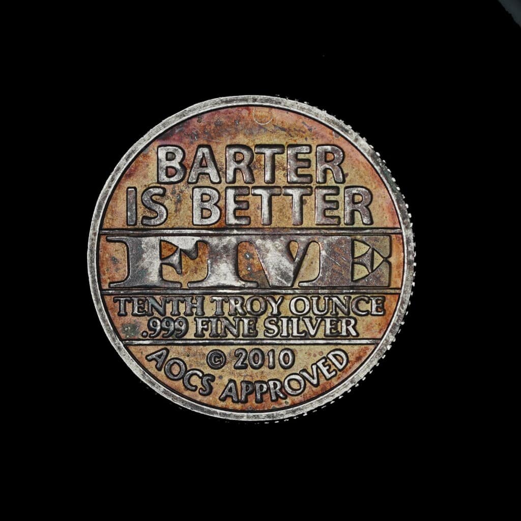2010 Go Local Buy Local Silver Round Reverse
