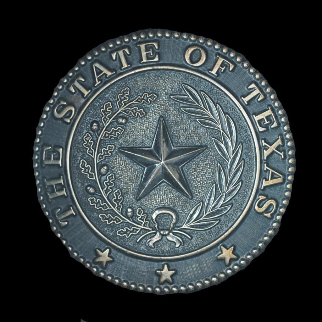 1974 Texas Constitutional Convention – Sterling Silver Obverse