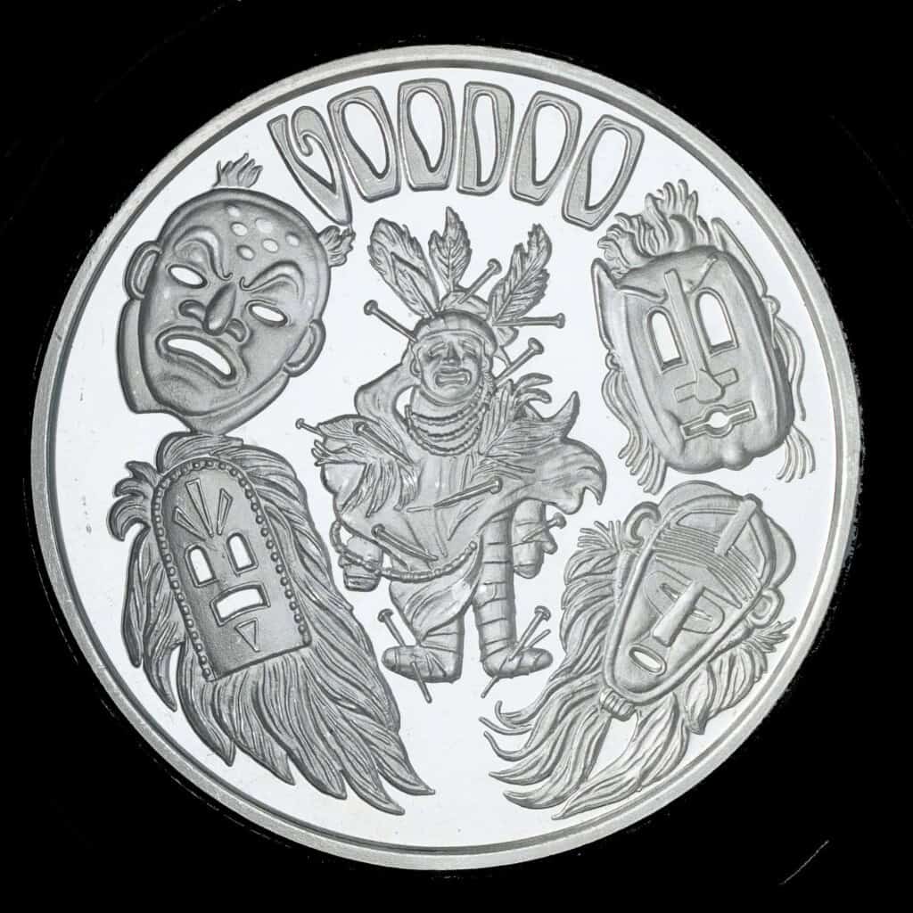 1987 Voodoo AMC Mythological Legends Obverse