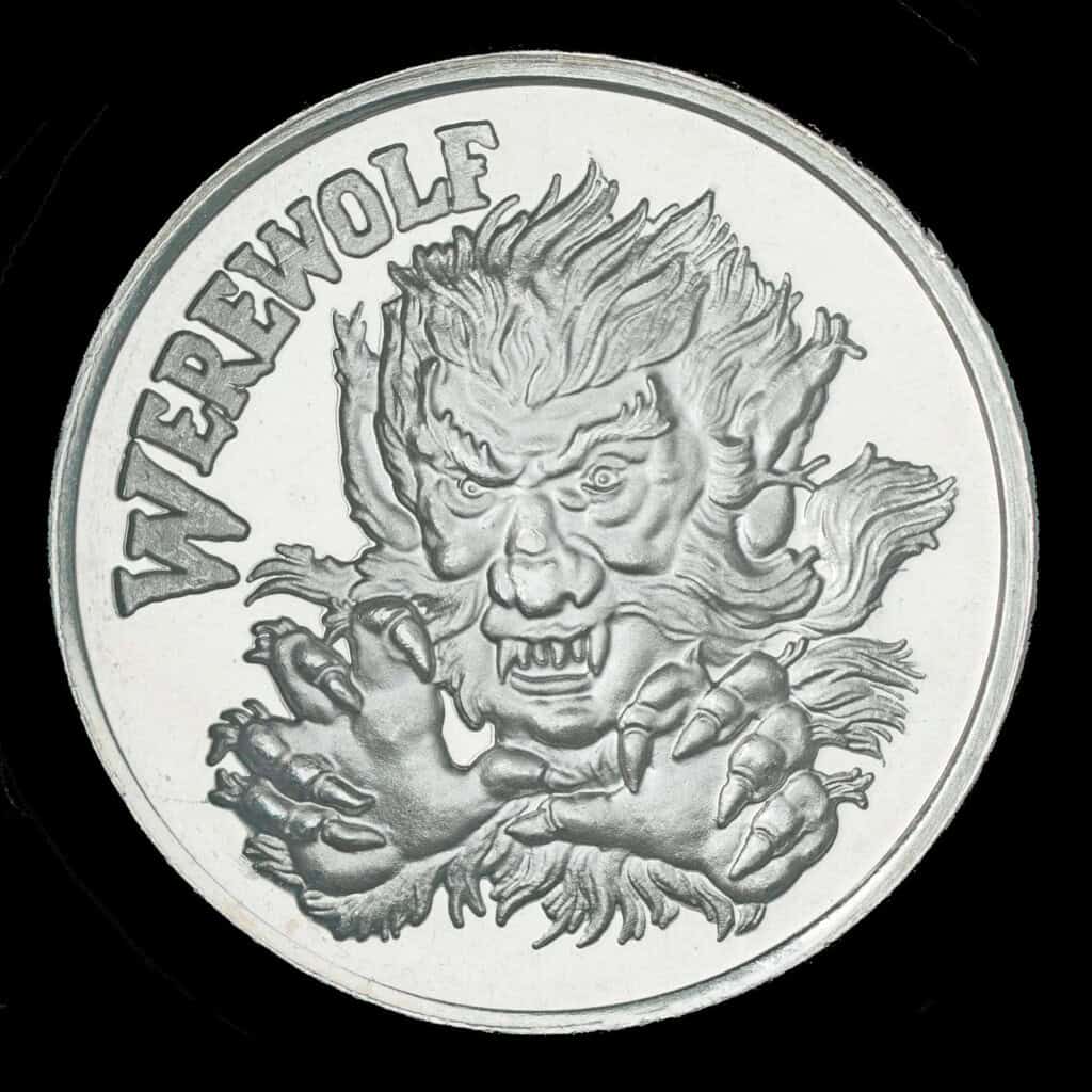 1987 Werewolf AMC Mythological Legends Obverse