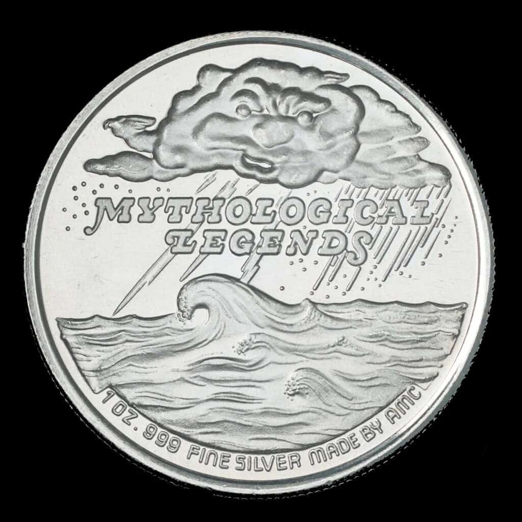 1987 Werewolf AMC Mythological Legends Reverse